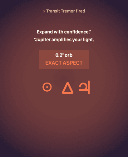 you feel the sky move.